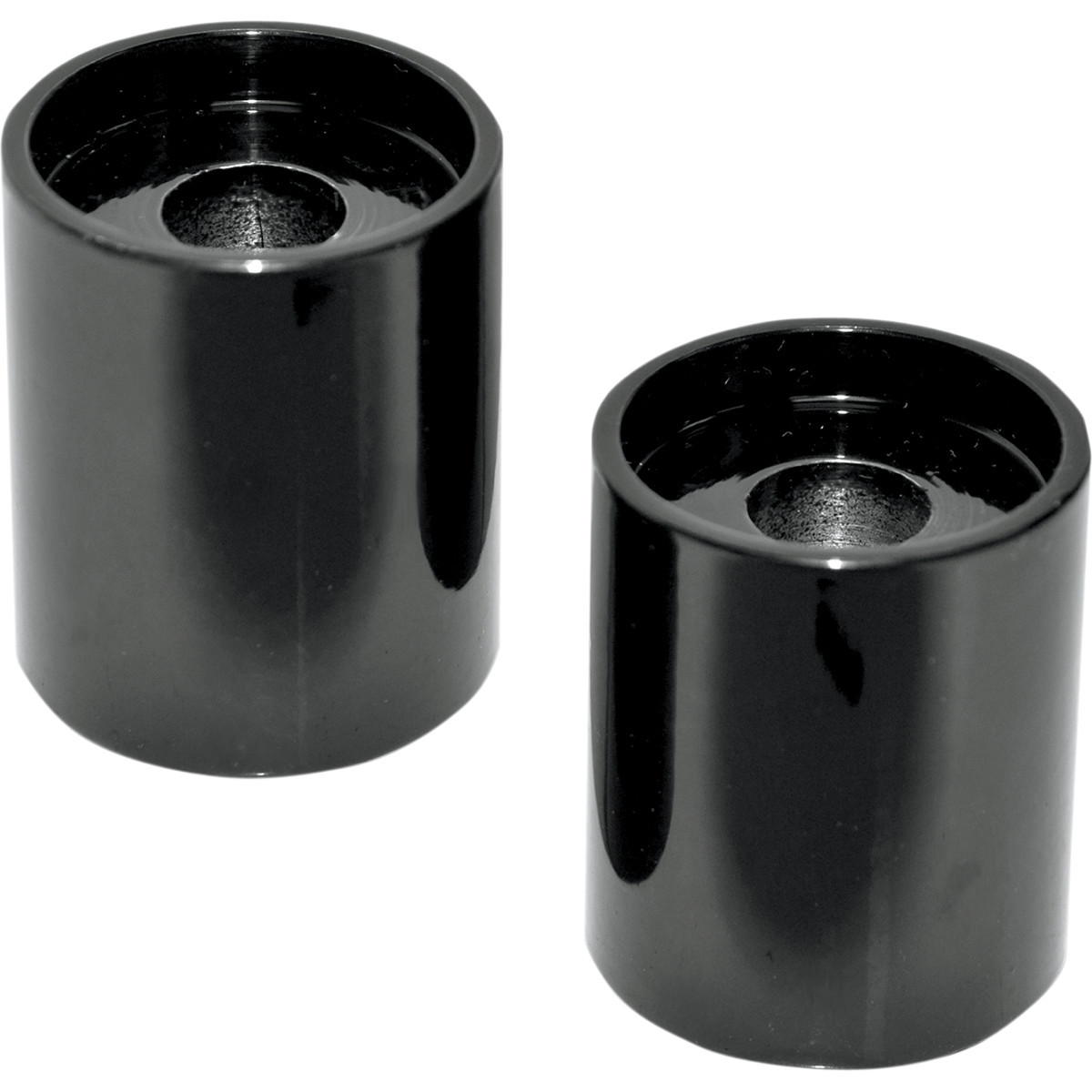 LA Choppers #LA-7413-02B - Handlebar Riser Extensions - 1-1/2" - Black