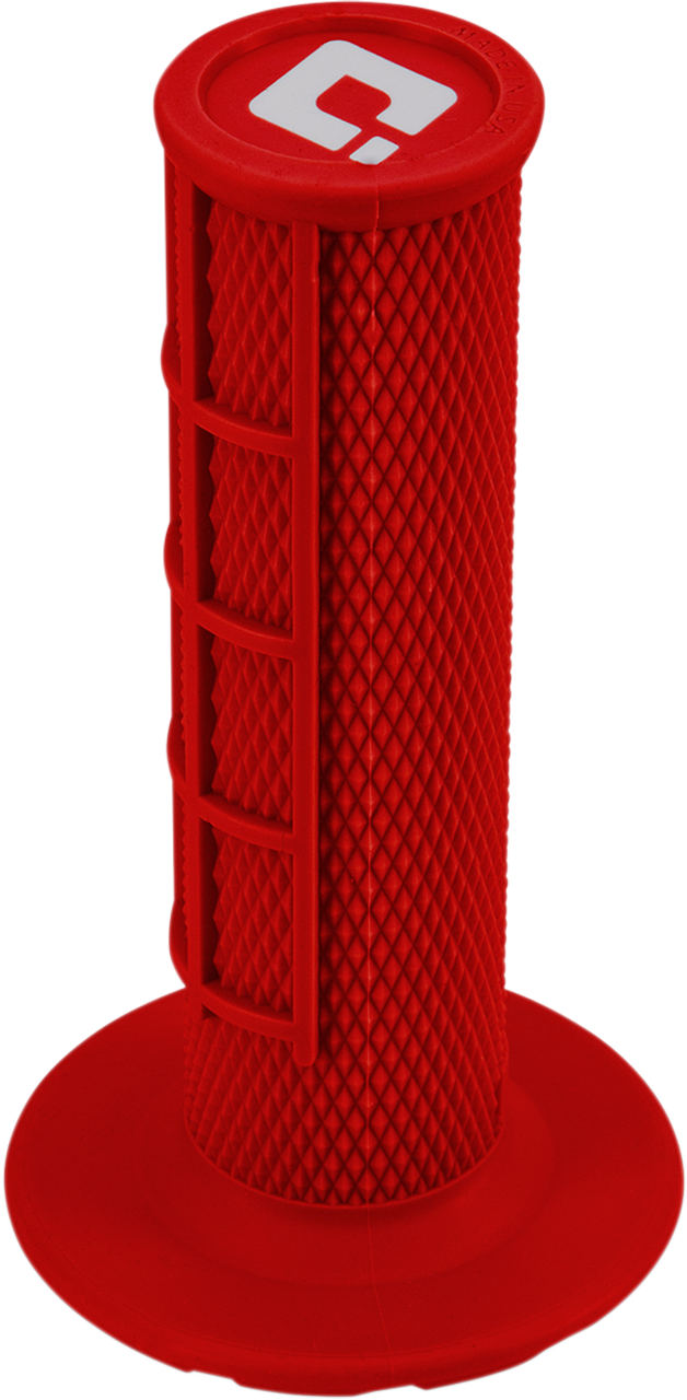 ODI #H36HWR  - Grips - MX - Half Waffle - Red