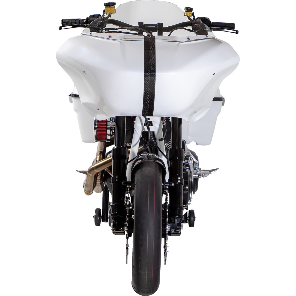 ODI #V31HTW-BB-B - Hart-Luck Signature V-Twin Lock-On™ Grips - TBW - Black/Black