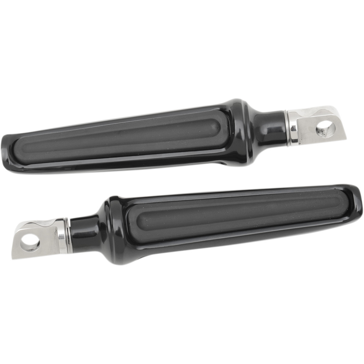 Performance Machine (PM) #0035-0065-B - Contour Foot Pegs - Black - Passenger