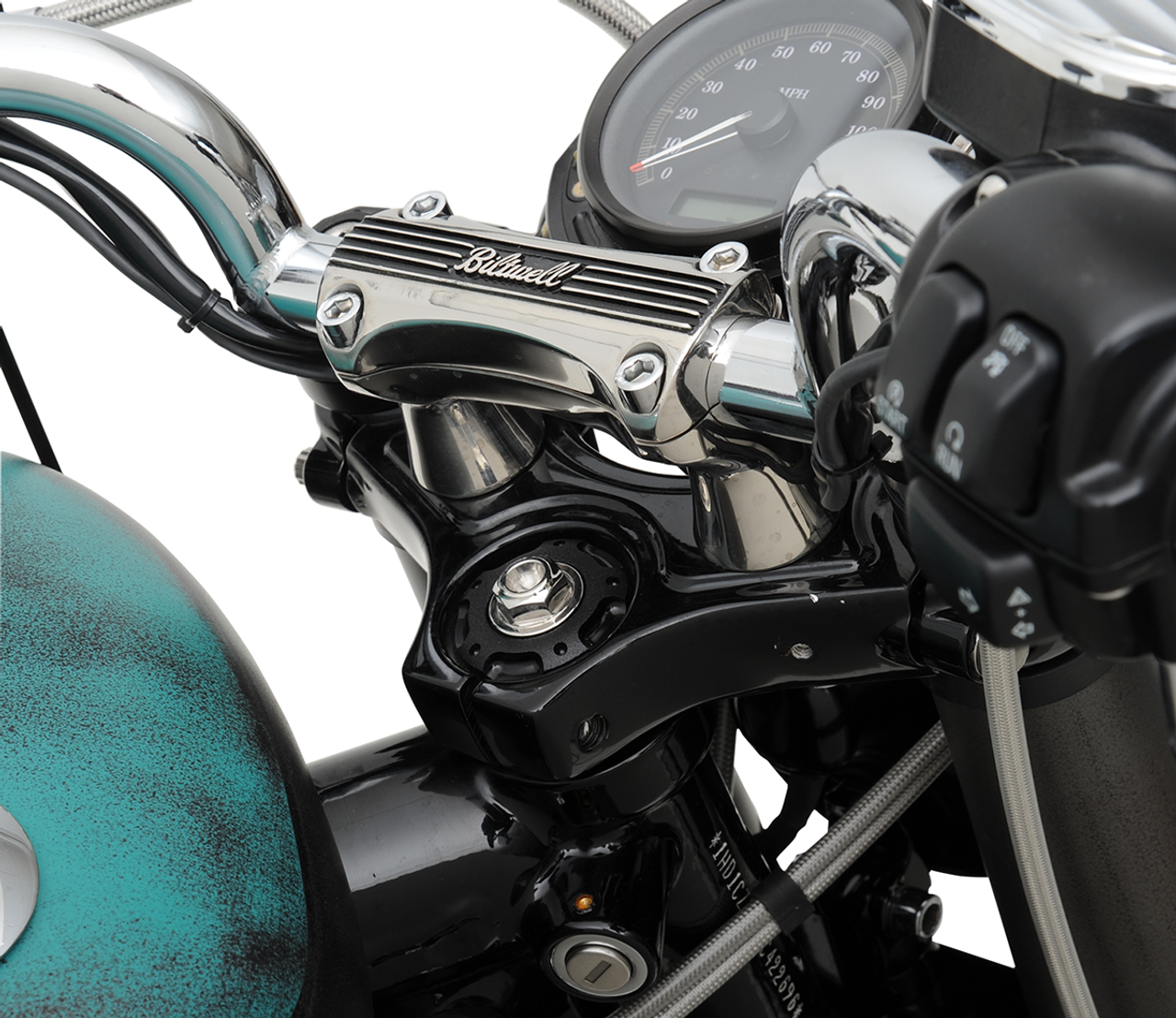 Biltwell #6402-302-02  - Risers - Thunder - 2" - Polished