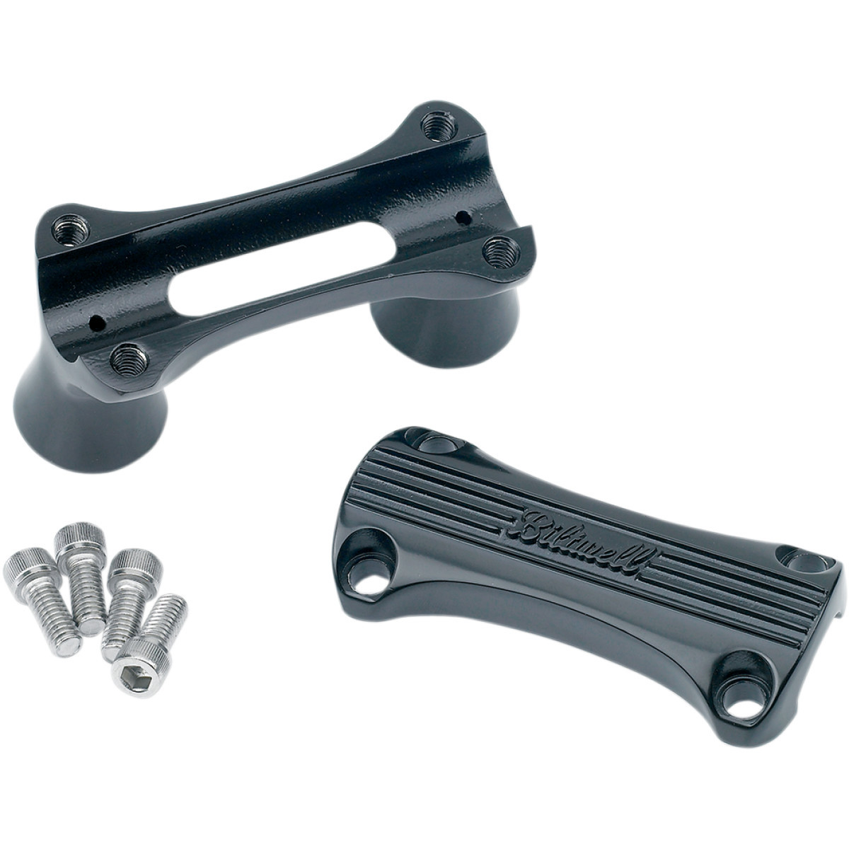 Biltwell #6402-201-02 - 2" Thunder Handlebar Risers - Black