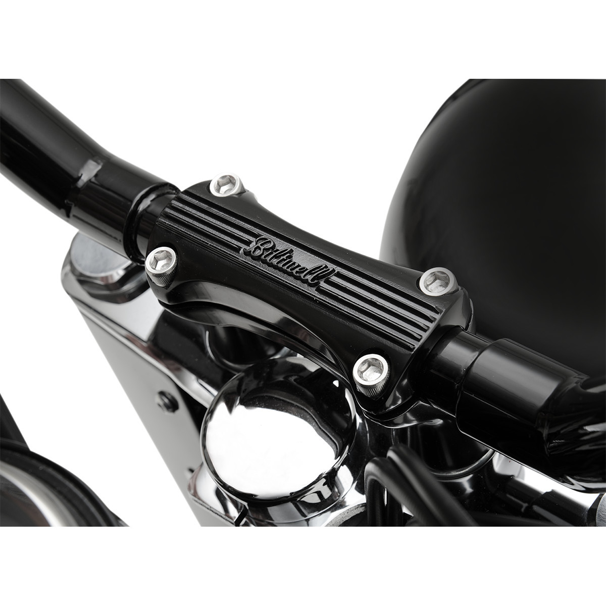 Biltwell #6402-201-02 - 2" Thunder Handlebar Risers - Black