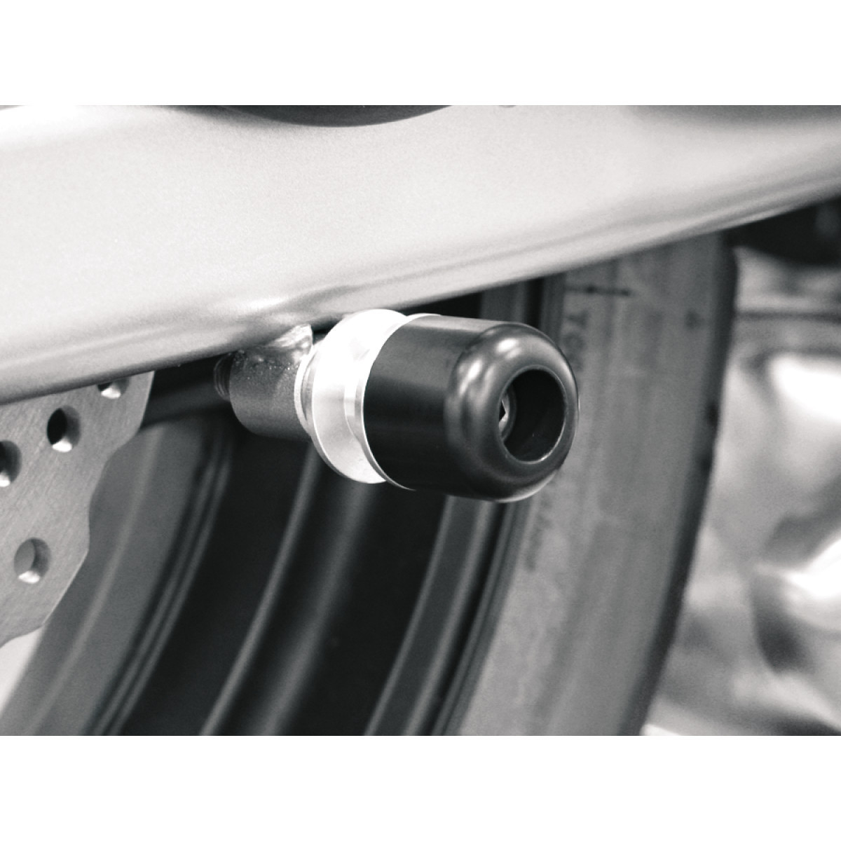 Pingel #62222 - Swingarm Spool Slider - Black - Kawasaki