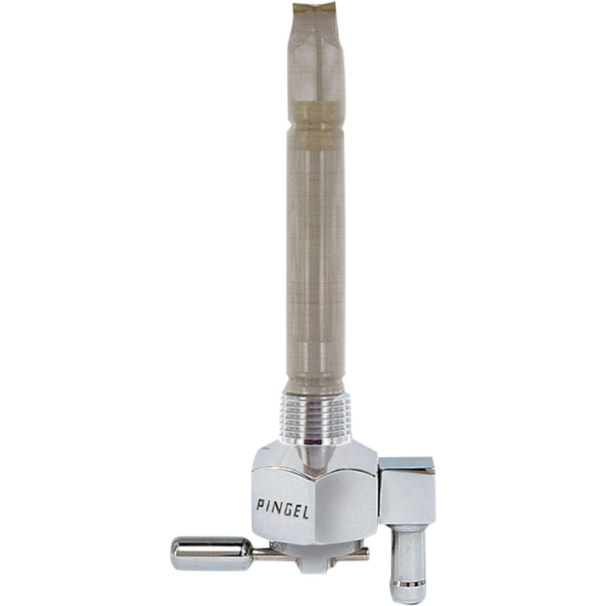 Pingel #6291-CH - Hex Fuel Valve - Chrome - 3/8" NPT
