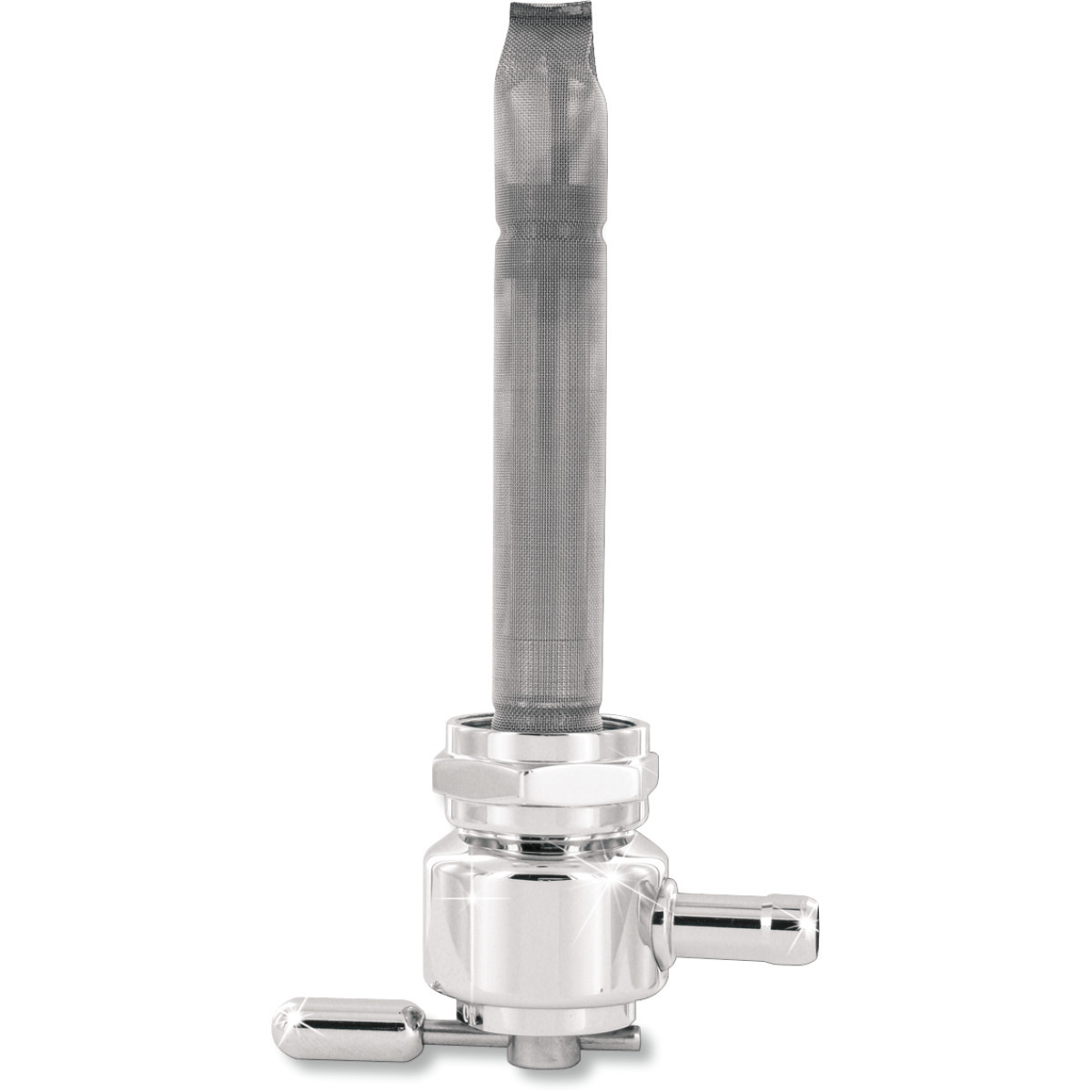 Pingel #4311-CR - Round Fuel Valve - Chrome - 22 mm