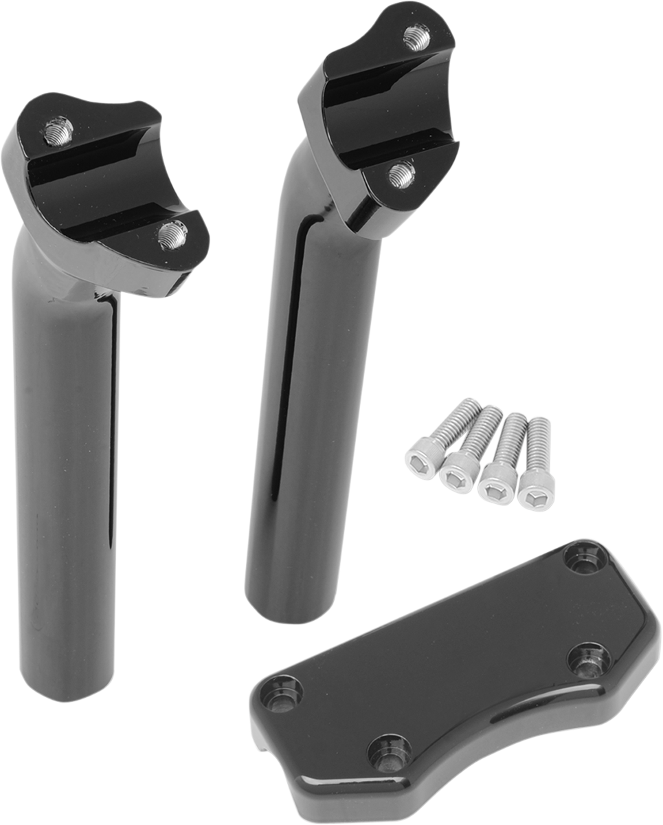 Risers - 9-1/2" - Buffalo - Top - Black