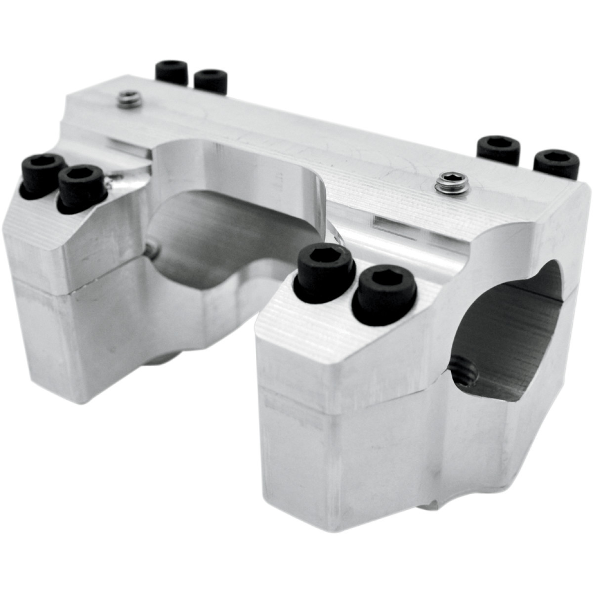 LA Choppers #LA-7420-01 - Handlebar Clamp Set - 1-1/4"