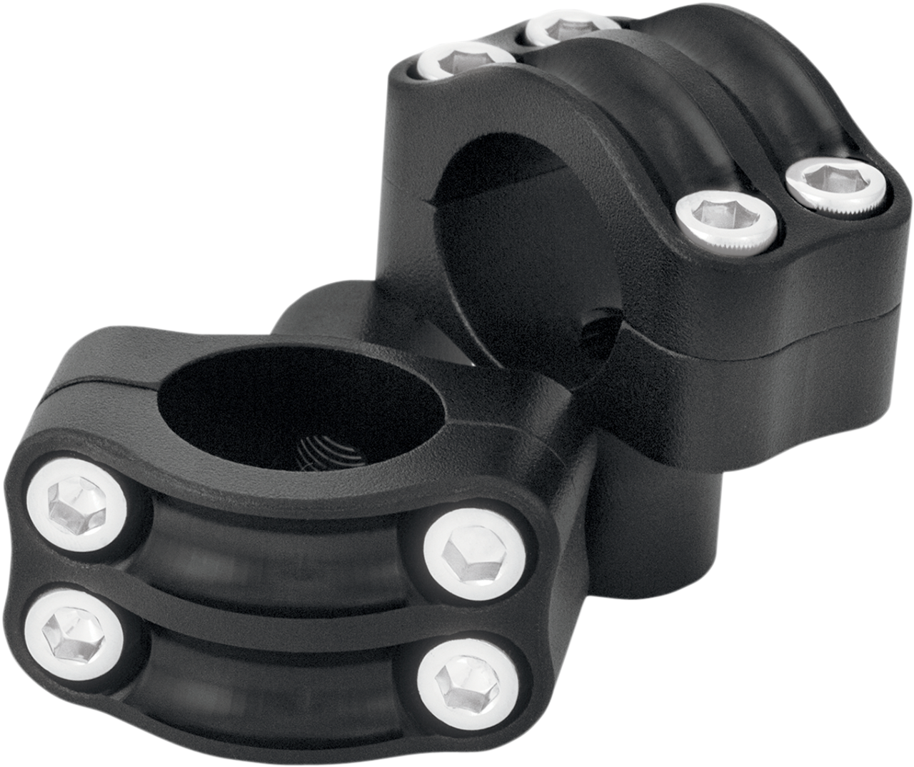 Risers - Four-Bolt - 1-1/2" x 1-1/4" - Black Ops