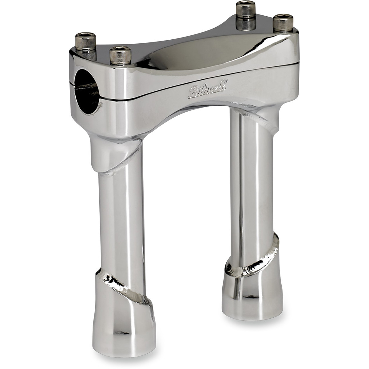 Biltwell #6403-105-06 - Murdock Handlebar Risers - 6" - Chrome