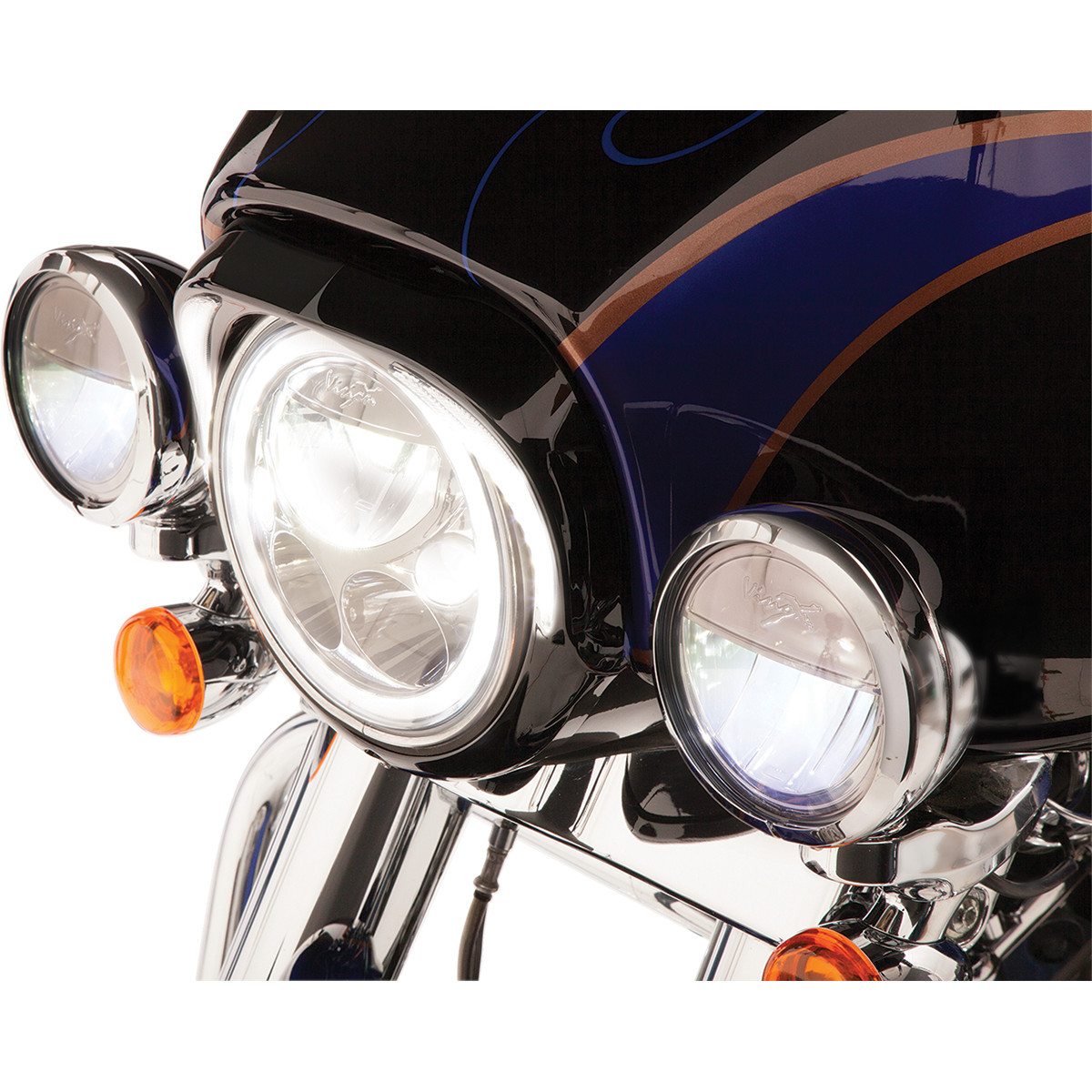 Ciro #45211 - Headlight Bezel - Black