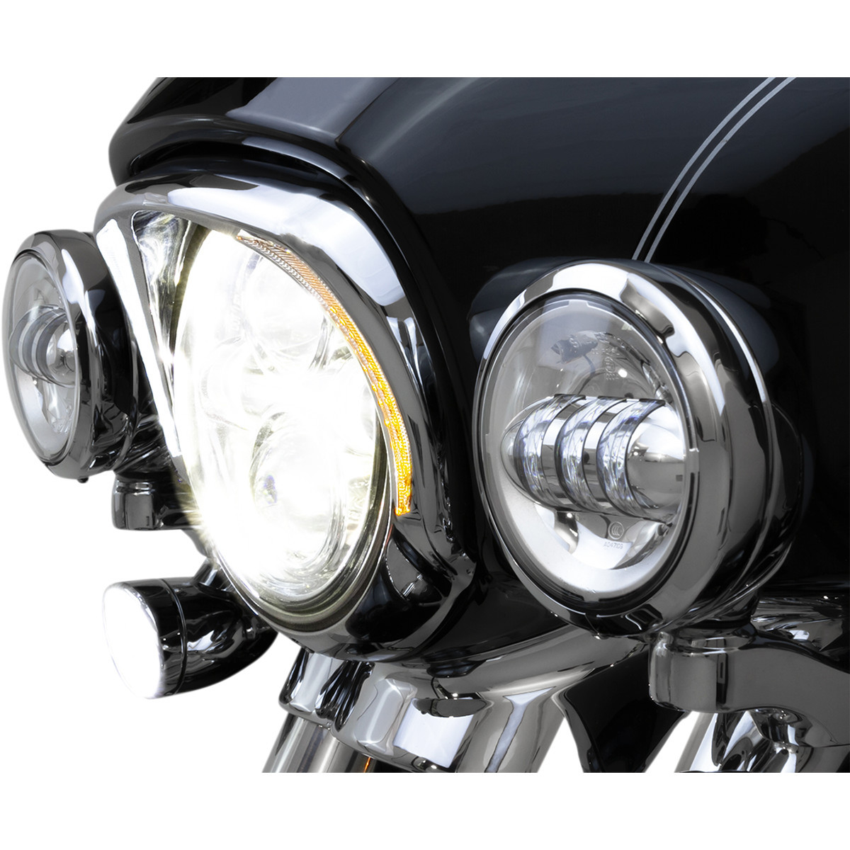 Ciro #45205 - Headlight Bezel - Chrome