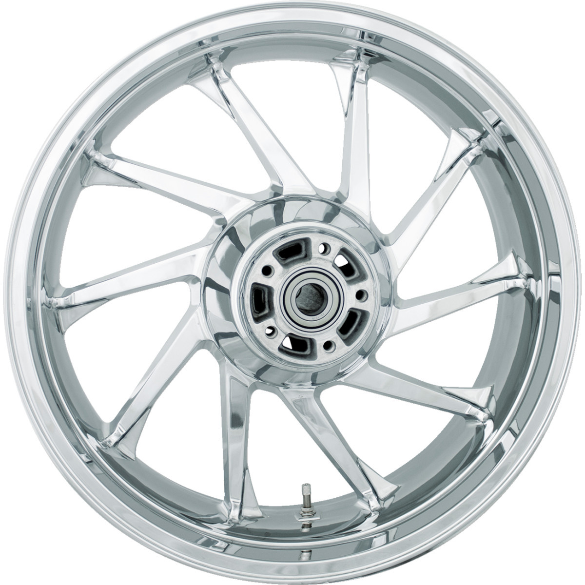 Coastal Moto #3D-HUR185CHABST - Wheel - Hurricane 3D - Rear - Single Disc/with ABS - Chrome - 18x5.5