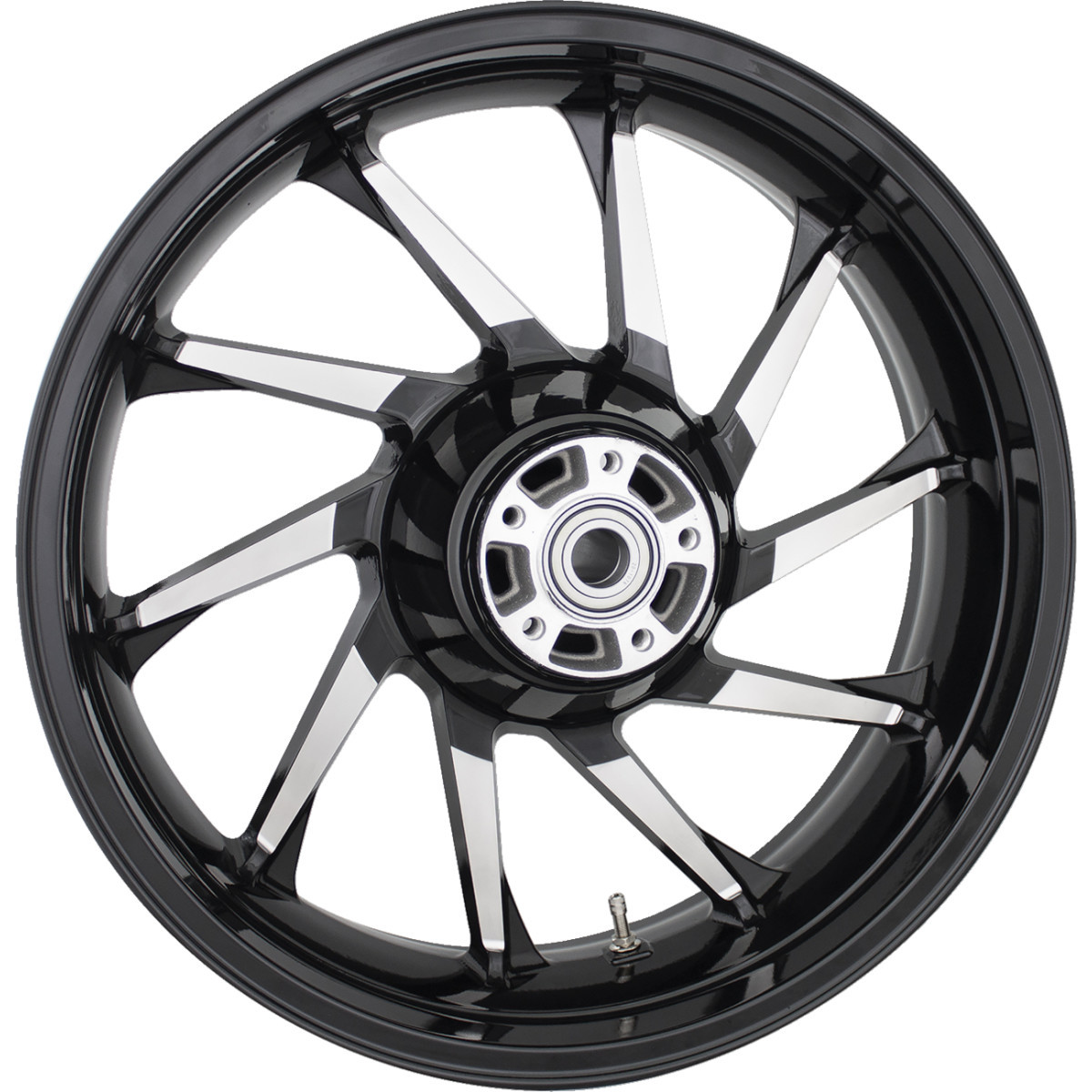 Coastal Moto #3D-HUR185BCABST - Wheel - Hurricane 3D - Rear - Single Disc/with ABS - Black Cut - 18x5.5