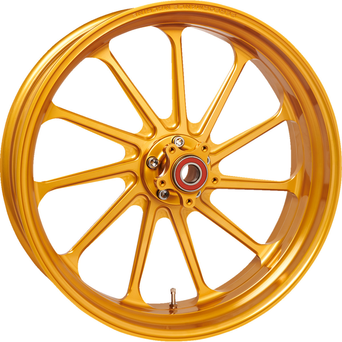 Performance Machine (PM) #1269-7814R-ASLAP-G - Wheel - Assault - Rear - Single Disc/with ABS - Gold Ops™ - 18x5.5