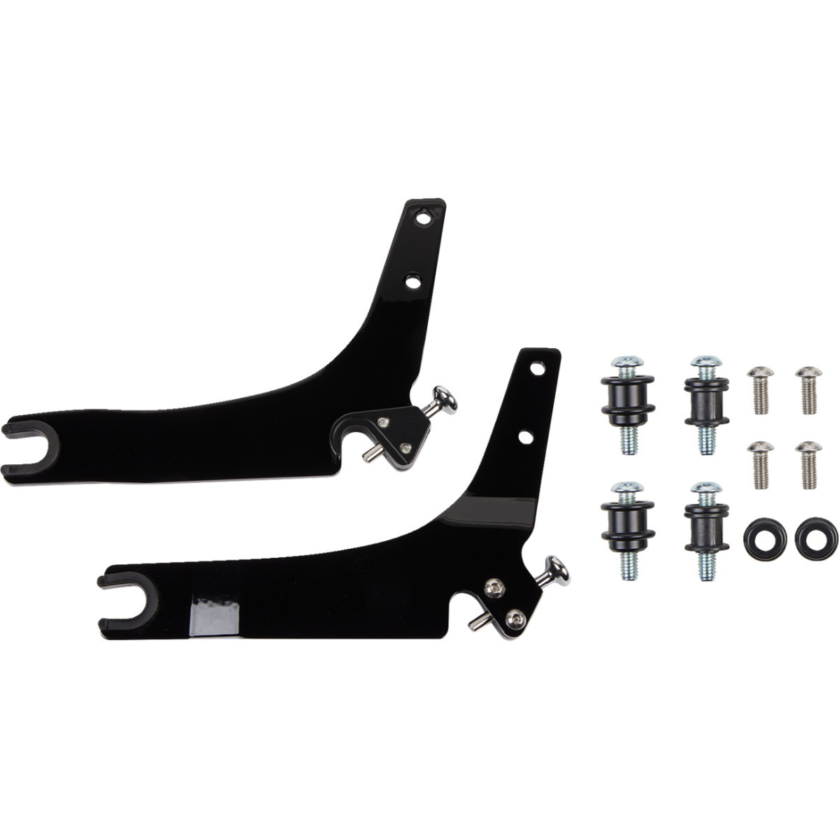Cobra #602-2041 - Backrest Kit - 14" - Chrome - Softail