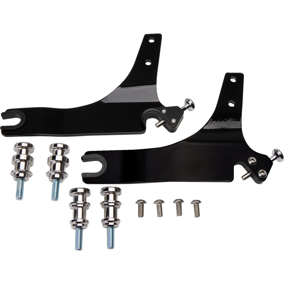 Cobra #602-2051B - Backrest Kit - 14" - Black - FLSB