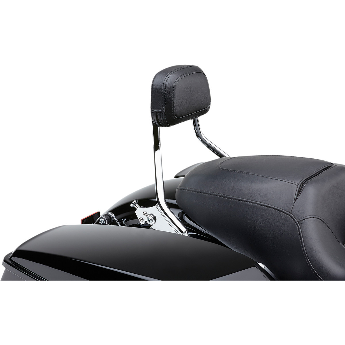 Cobra #602-2212 - Detachable Backrest - Chrome - Short - FLH/FLT