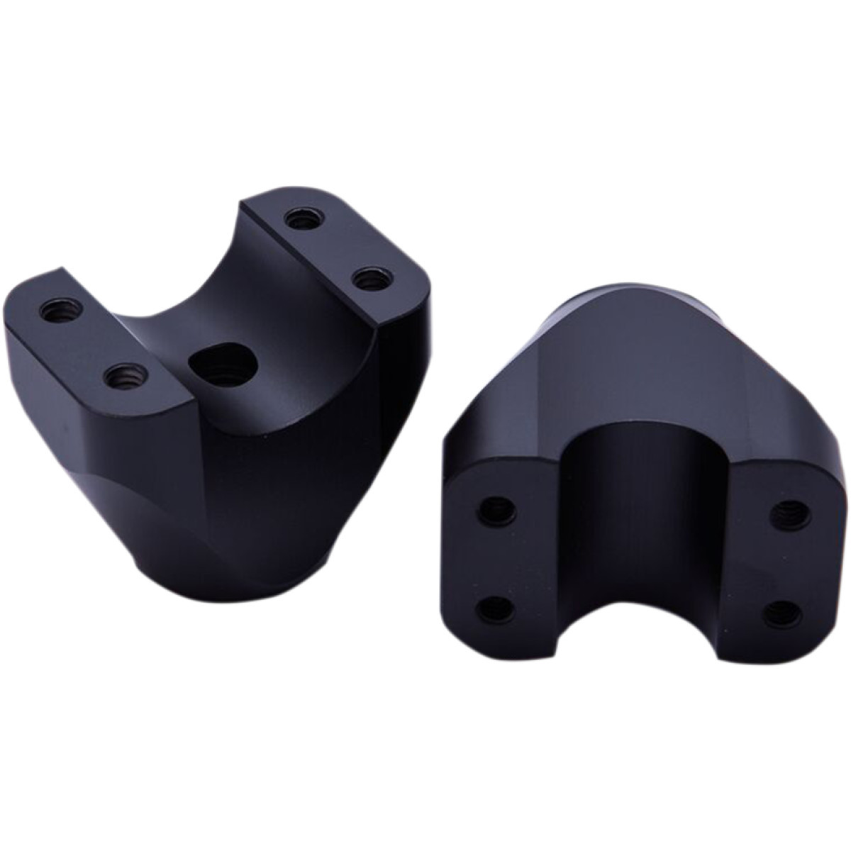 Trask #TM-8601-2RC - Assault Handlebar Risers - 2" x 1-1/4" - Black
