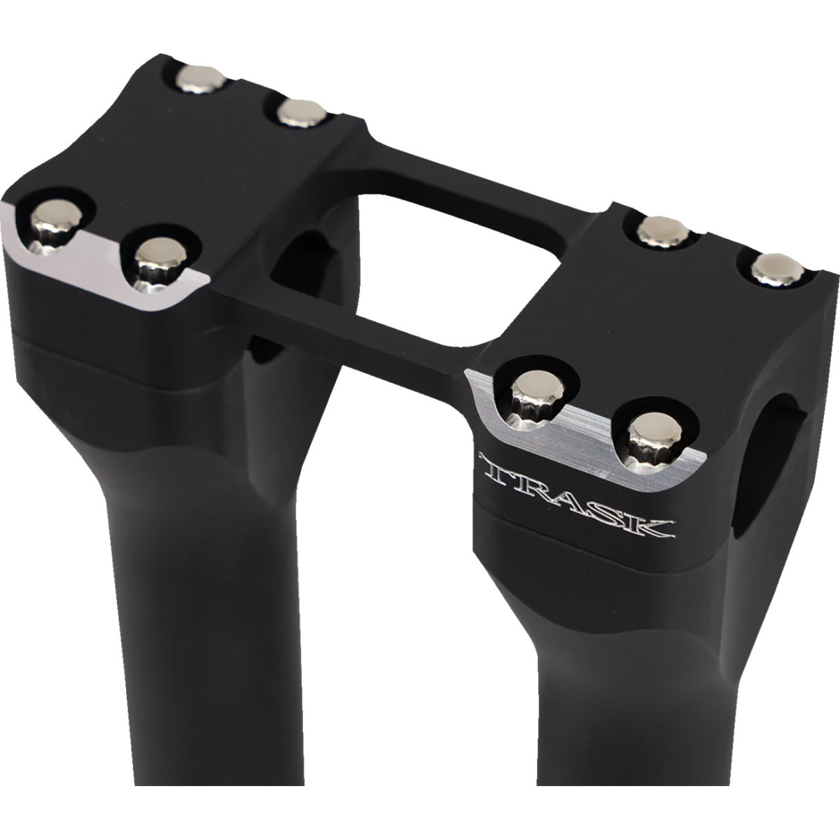 Trask #TM-8601-6RC - Assault Handlebar Risers - 6" x 1-1/4" - Black