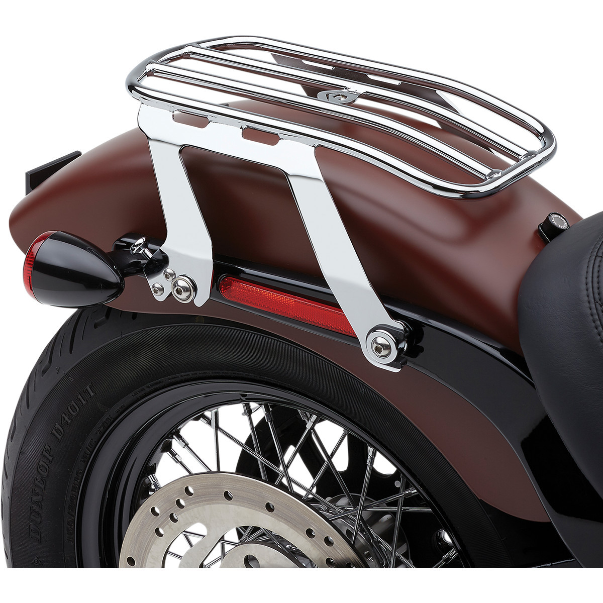 Cobra #602-2510 - Detachable Luggage Rack - Chrome