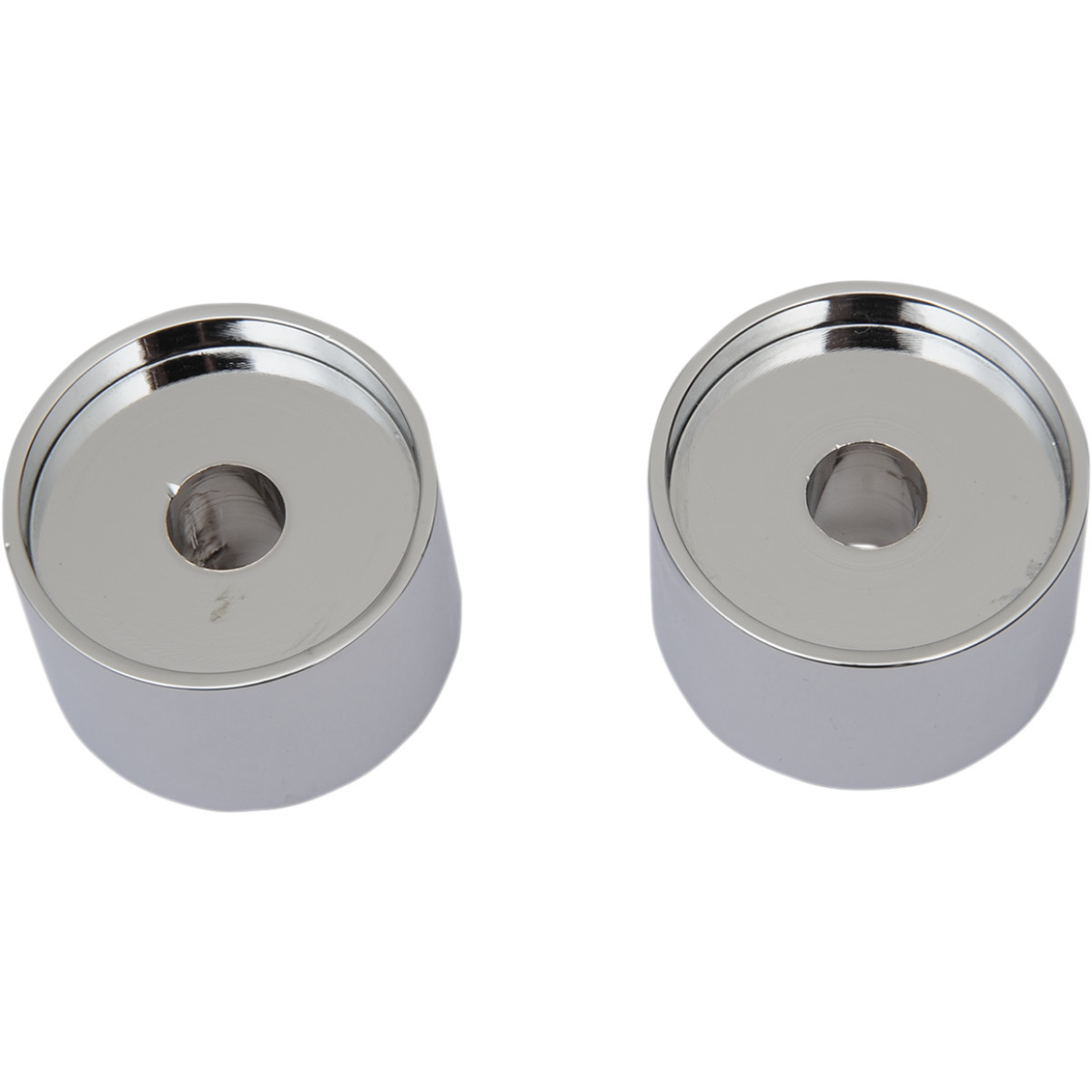 LA Choppers #LA-7413-72 - Handlebar Riser Extensions - 1-1/2" x 1-3/4" - Chrome