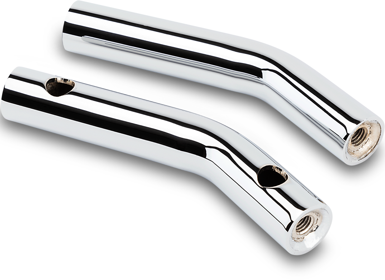 Risers - Kage Fighter - Pullback - 6" - Chrome