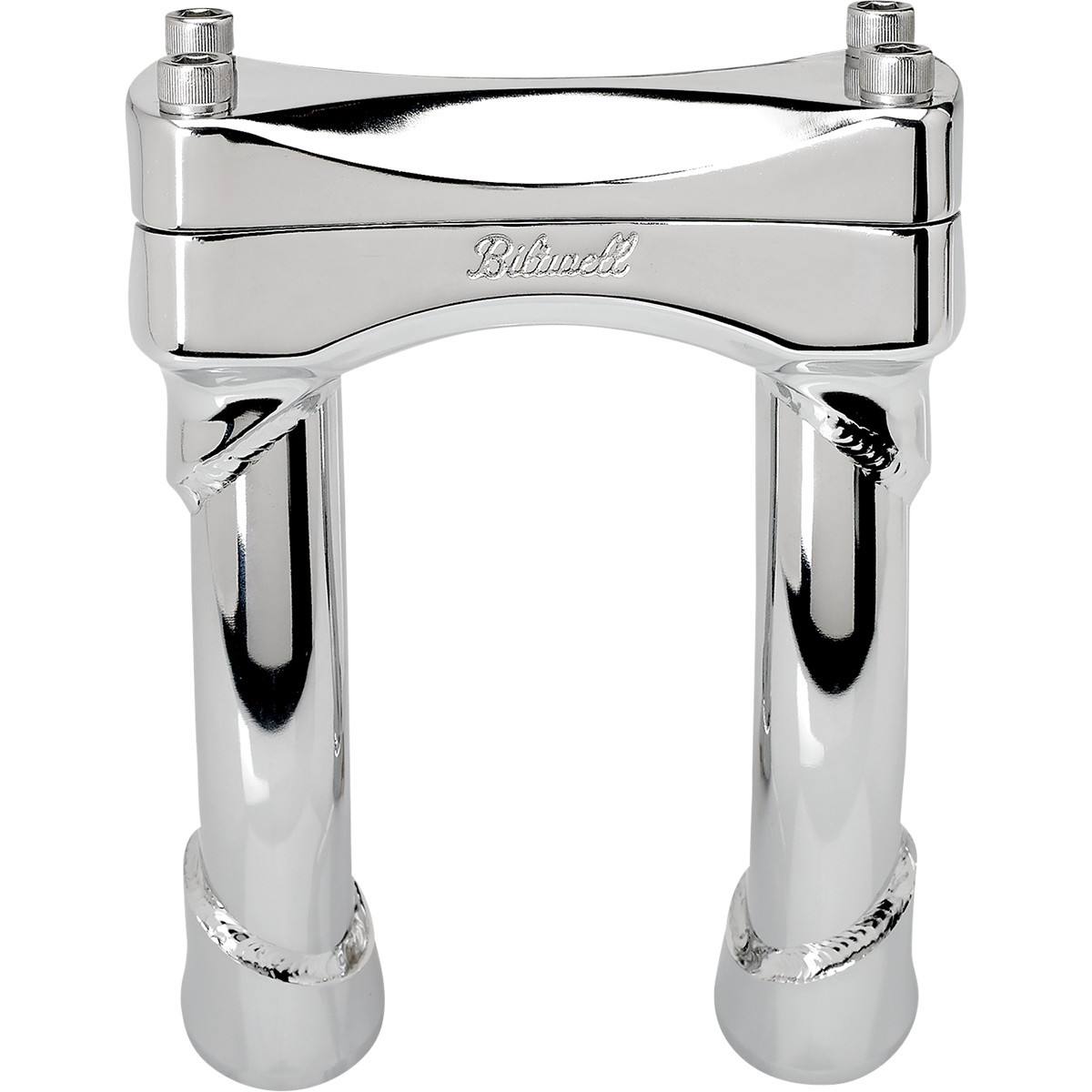 Biltwell #6414-105-06 - Murdock O/S Risers - Pullback - 6" - Chrome