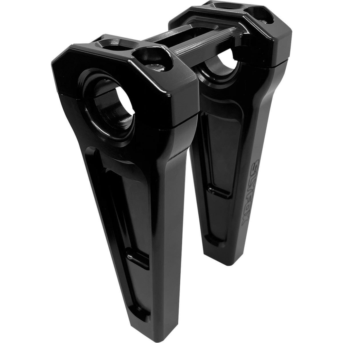 Slyfox #TM-SLY4 - Handlebar Riser Kit - Straight - 1" Clamping - 6" Rise - Black