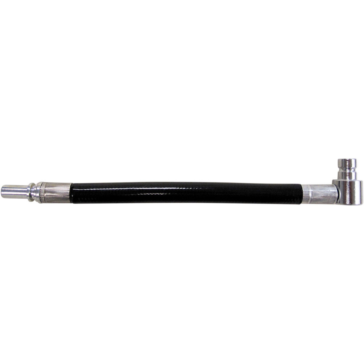 Goodridge #HDFL-002EFI/BK - Fuel Line - Black - Touring/Trike