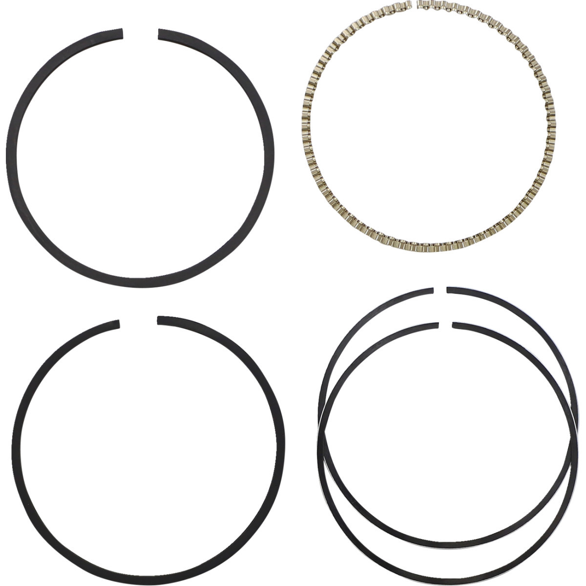 Hastings #2M5069 - Piston Rings - 3.498" Standard - 1200 XL