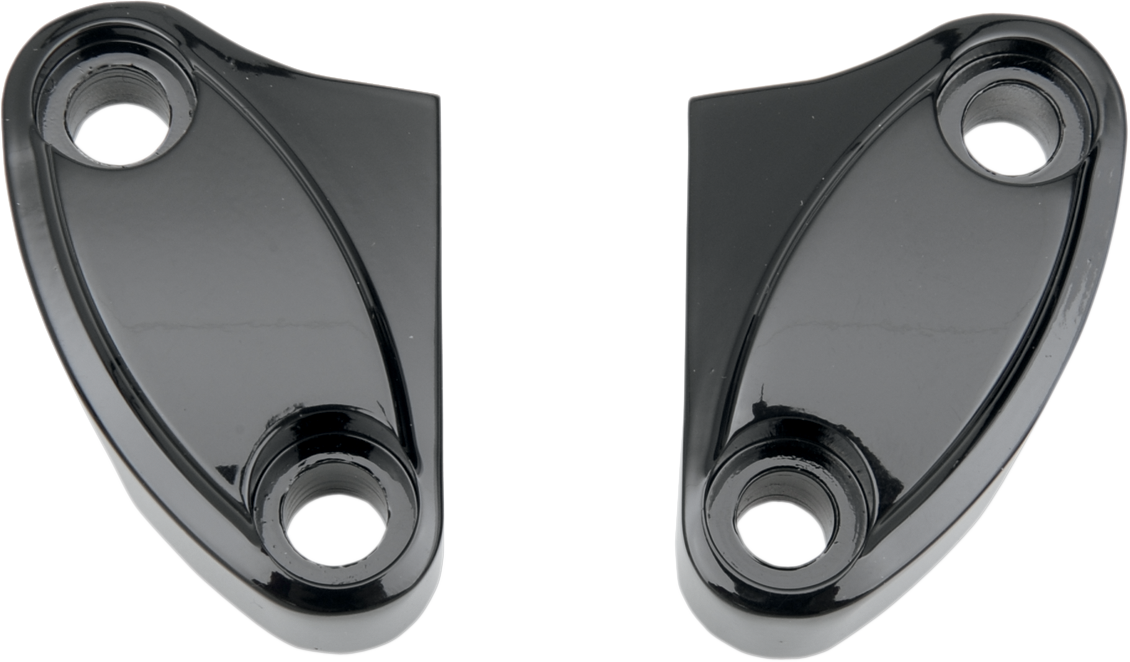 Handlebar Clamp - Two-Piece - Black