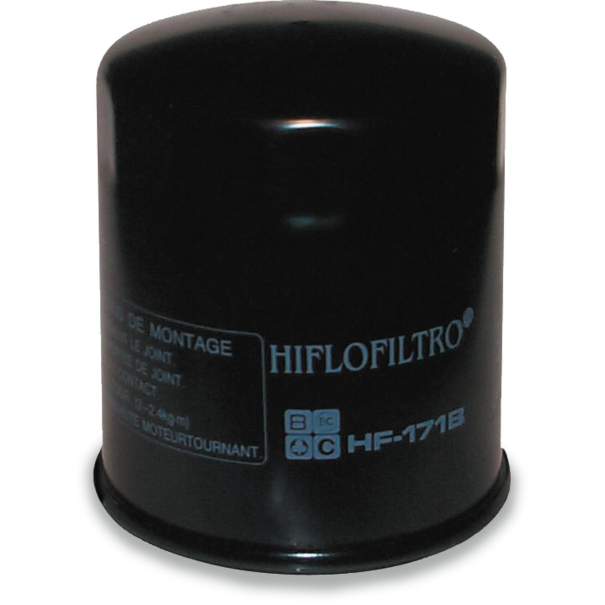 Hiflofiltro #HF171B - Oil Filter - Black