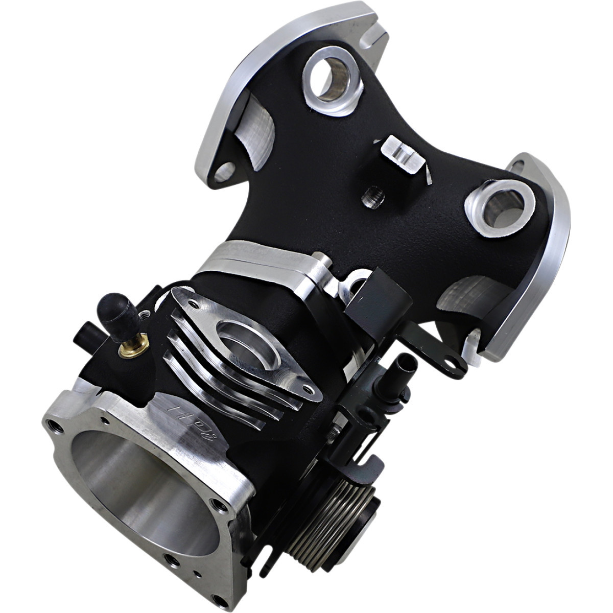Horsepower, INC #HPI-55D6-18B - Big Bore Throttle Body - Black - 55 mm - Twin Cam