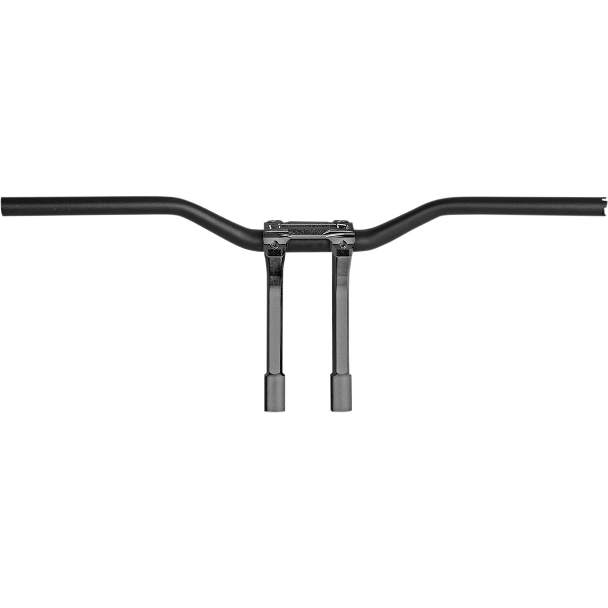 Performance Machine (PM) #0208-2186M-SMB - Phatbar & Riser Kit - External Wiring - 9" - Black Ops