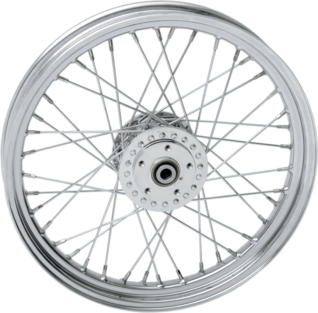 Front Wheel - Single/Dual Disc/No ABS - Black - 19"x2.50"