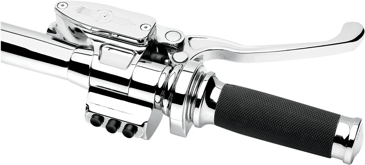 Performance Machine  #0062-2910-CH - Brake Master Cylinder - 11/16" - Chrome