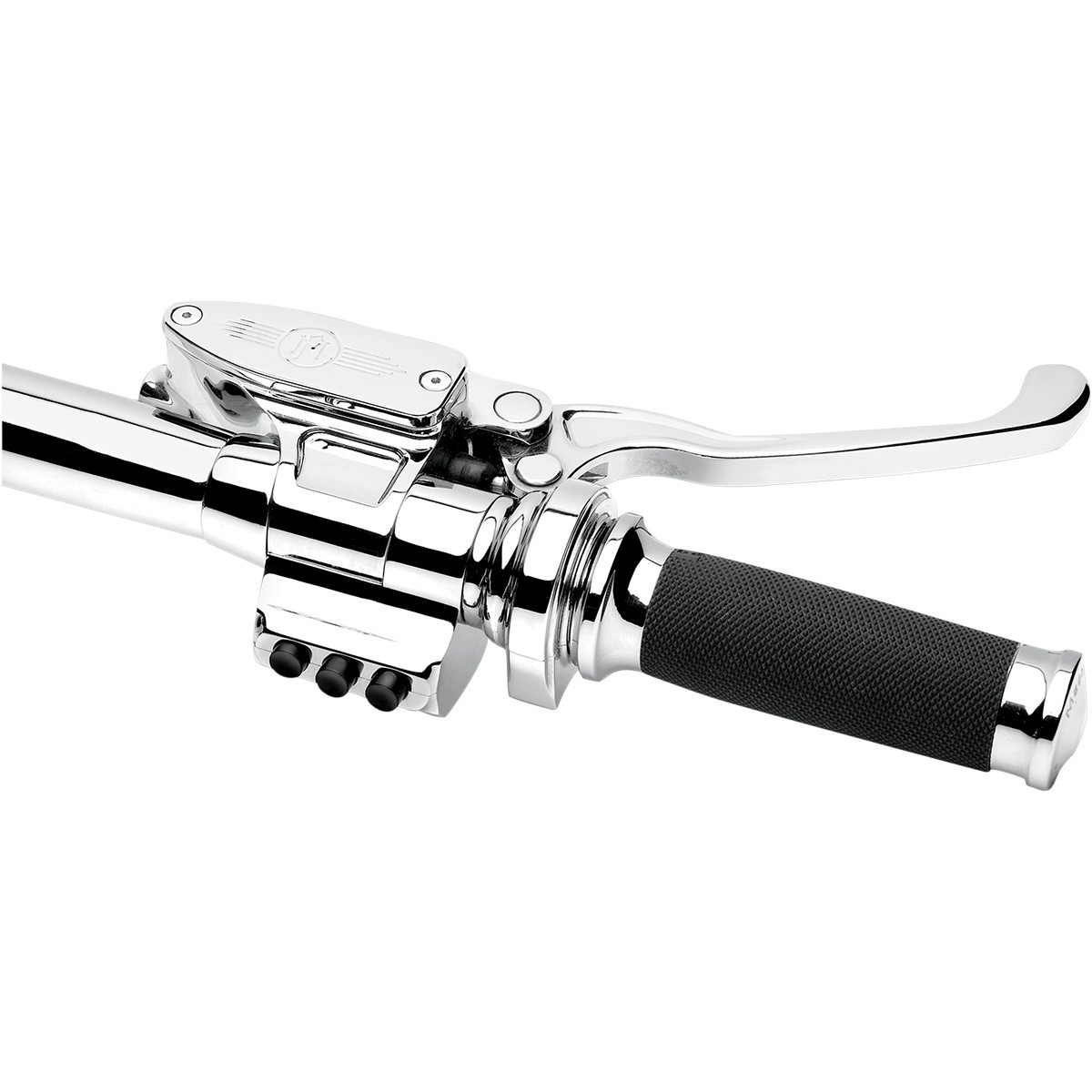 Performance Machine (PM) #0062-2910-CH - Contour Billet Brake Control - Master Cylinder - 11/16" - Chrome