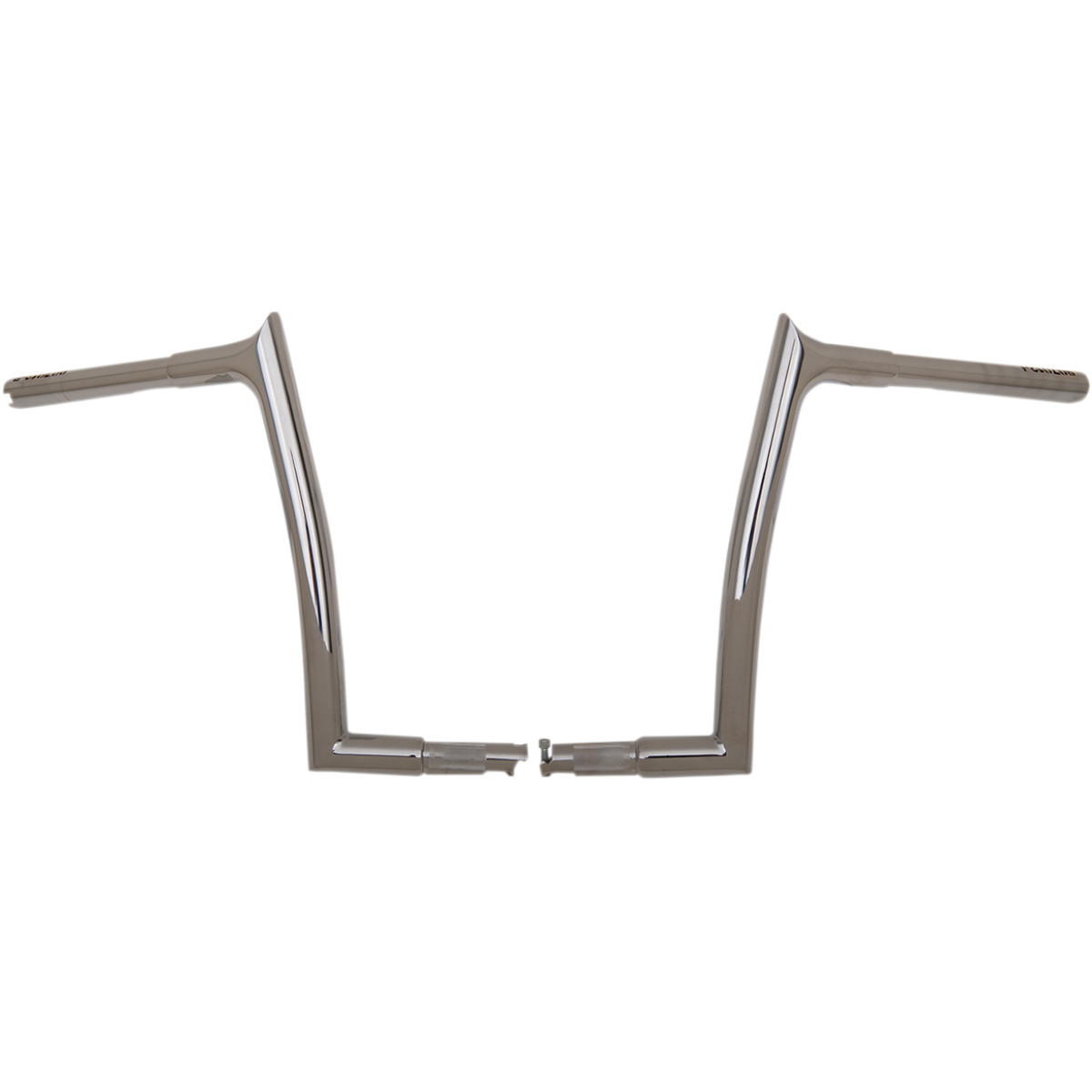 FAT Baggers INC. #907012 - 1-1/4" EZ Install Pointed Top Handlebar - 12" - Chrome