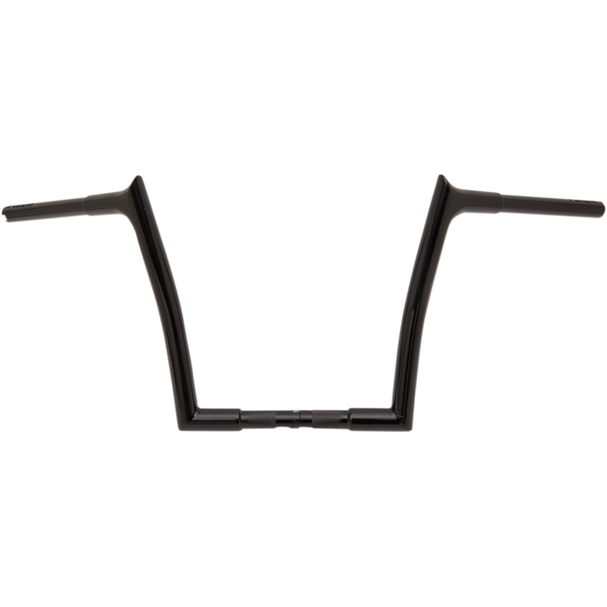 FAT Baggers INC. #907012-B - 1-1/4" EZ Install Pointed Top Handlebar - 12" - Black