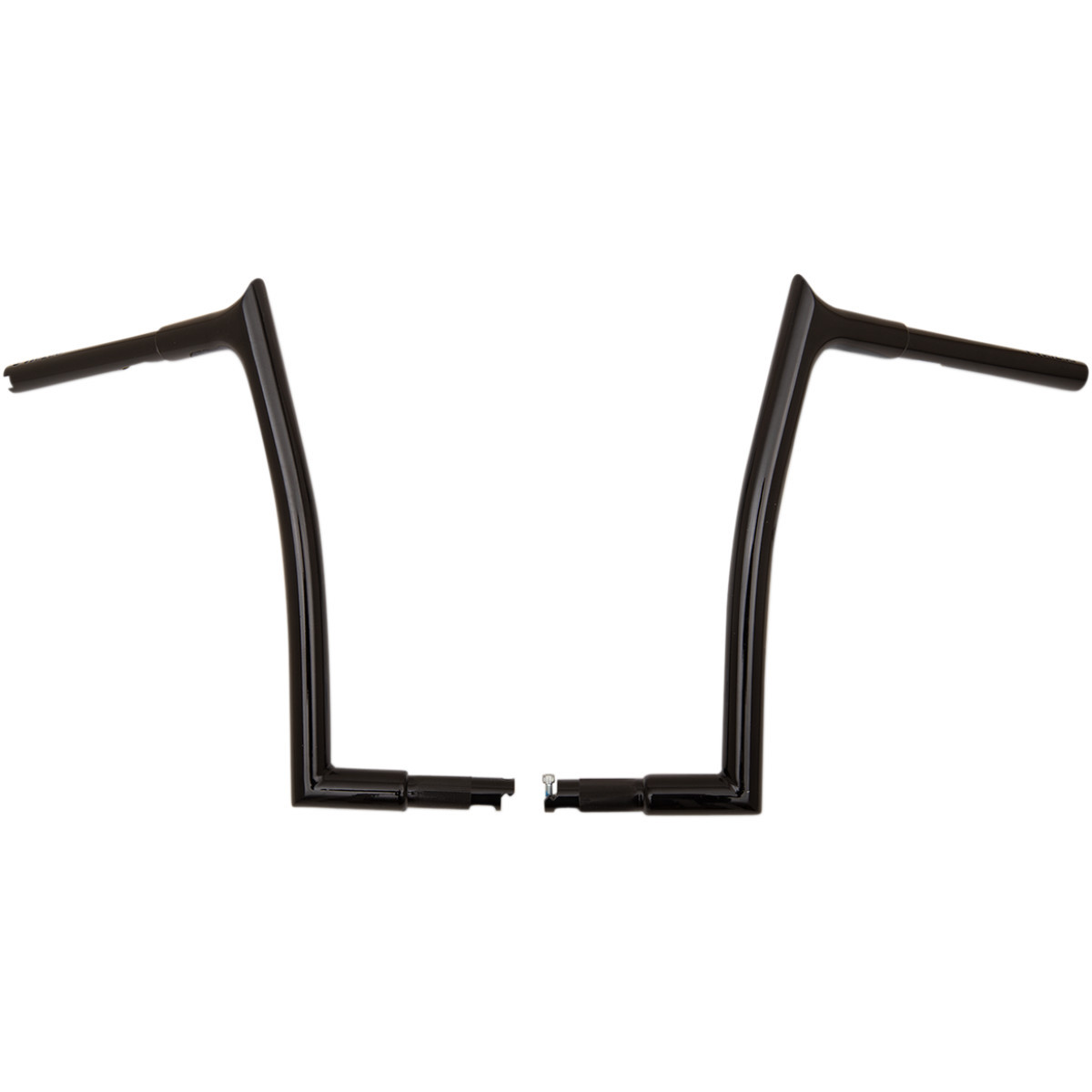 FAT Baggers INC. #907014-B - 1-1/4" EZ Install Pointed Top Handlebar - 14" - Black