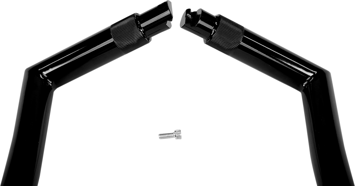 Fat Baggers Inc. 908010-B - Handlebar - Pointed Top - 10" - Black