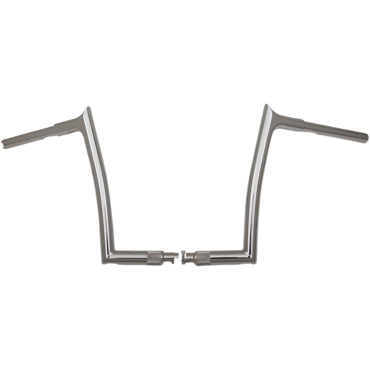 FAT Baggers INC. #908012 - 1-1/4" EZ Install Pointed Top Handlebar - 12" - Chrome