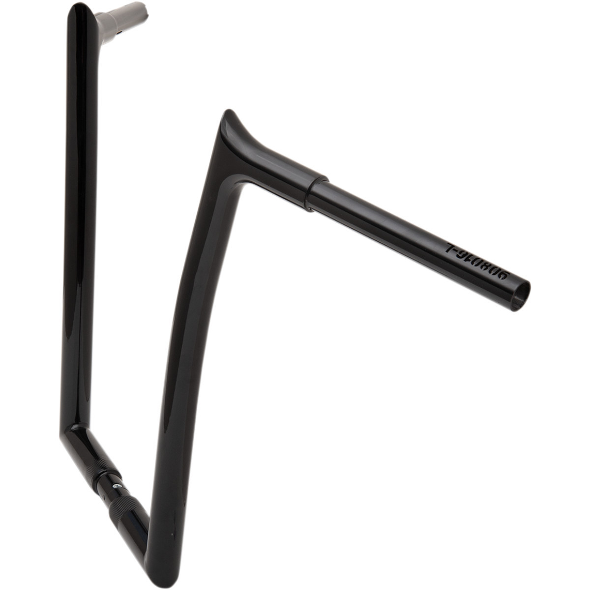 FAT Baggers INC. #908016-B - 1-1/4" EZ Install Pointed Top Handlebar - 16" - Black