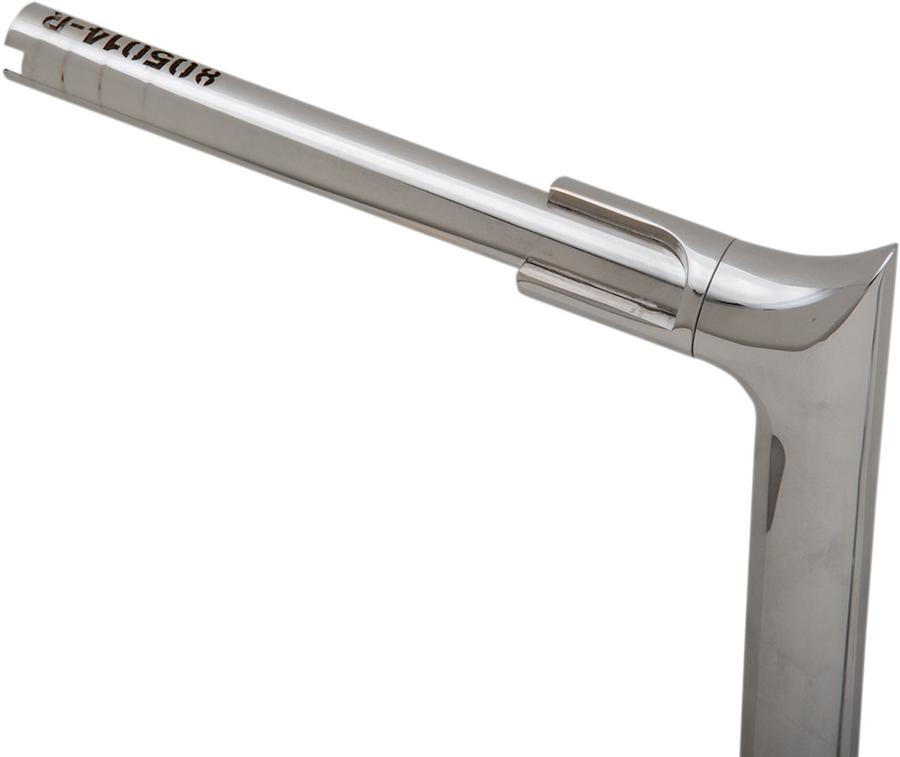 Fat Baggers Inc. 805014 - 1-1/2" EZ Install Pointed Top Handlebar - 14" - Chrome