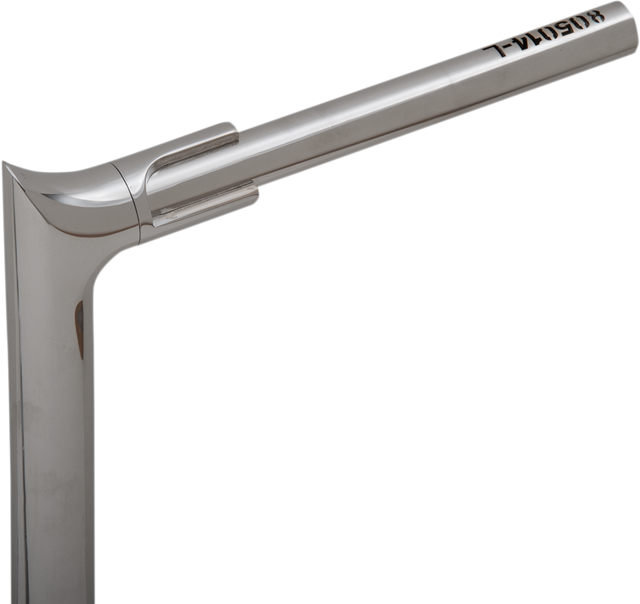 Fat Baggers Inc. 805014 - 1-1/2" EZ Install Pointed Top Handlebar - 14" - Chrome
