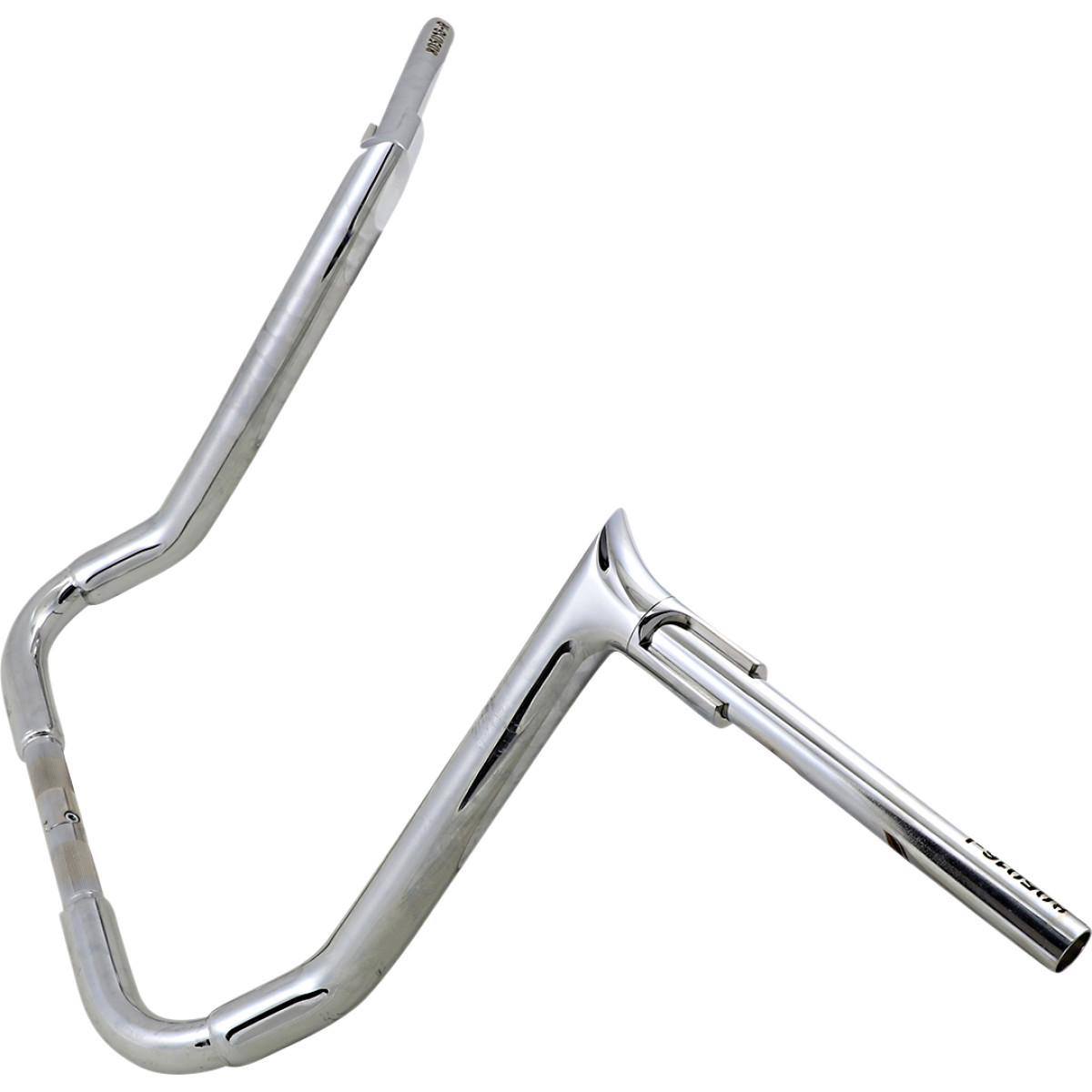 FAT Baggers INC. #805016 - 1-1/2" EZ Install Pointed Top Handlebar - 16" - Chrome