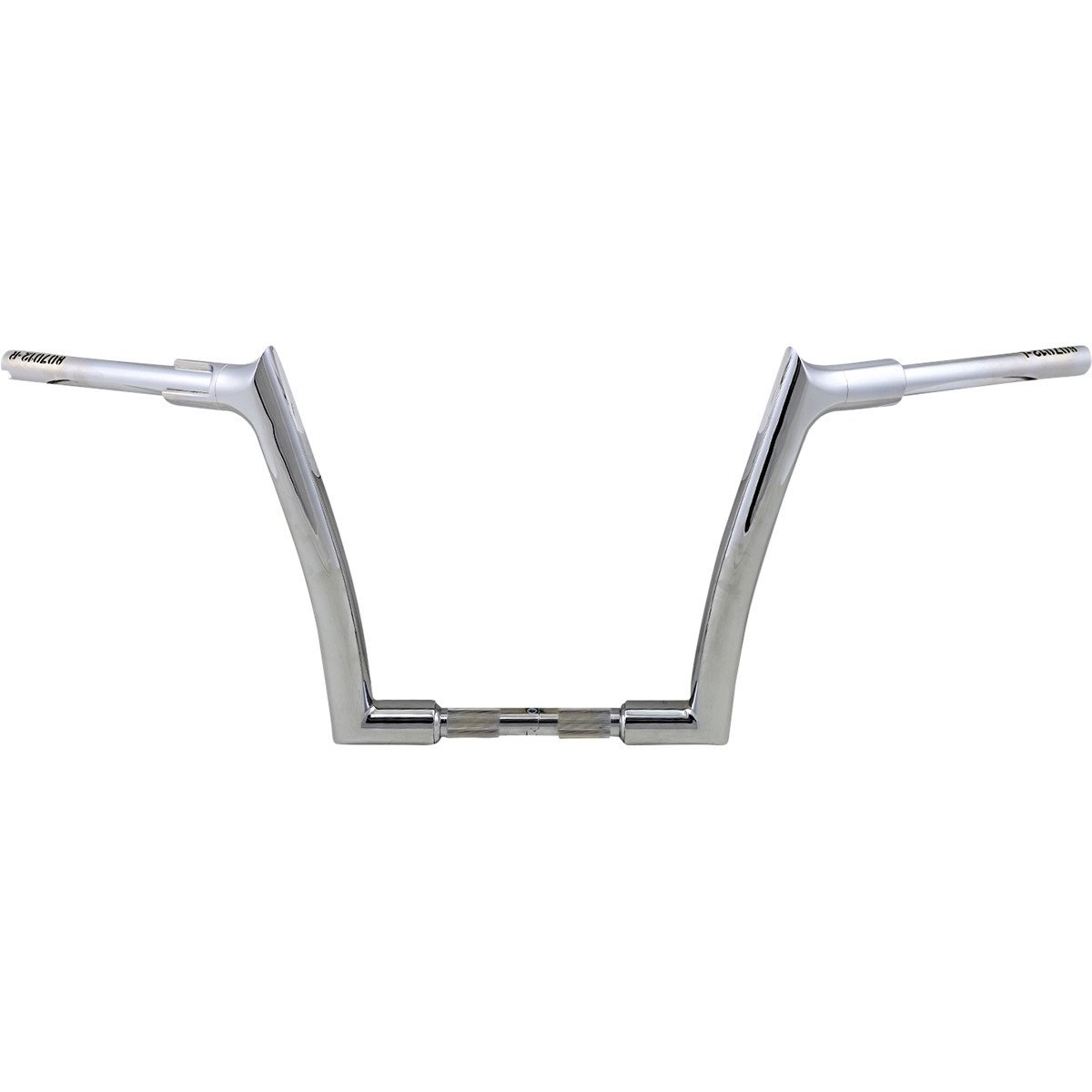 FAT Baggers INC. #807012 - 1-1/2" EZ Install Pointed Top Handlebar - 12" - Chrome