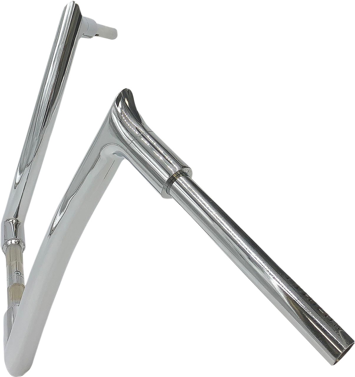 Fat Baggers Inc. 807014 - 1-1/2" EZ Install Pointed Top Handlebar - 14" - Chrome