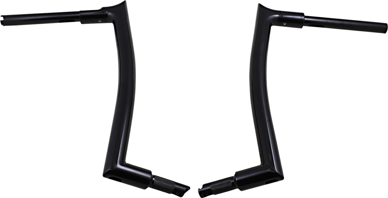 Fat Baggers Inc. 807016-B - 1-1/2" EZ Install Pointed Top Handlebar - 16" - Black